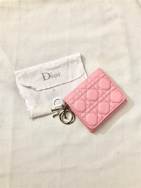 dior wallet trifold|real real Dior wallets.